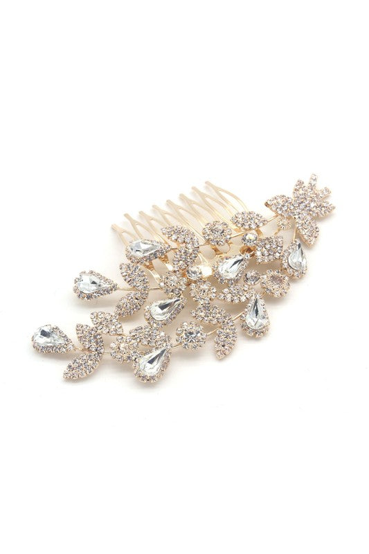 Flower Leaf Bridal Theme Hair Comb Pins Series