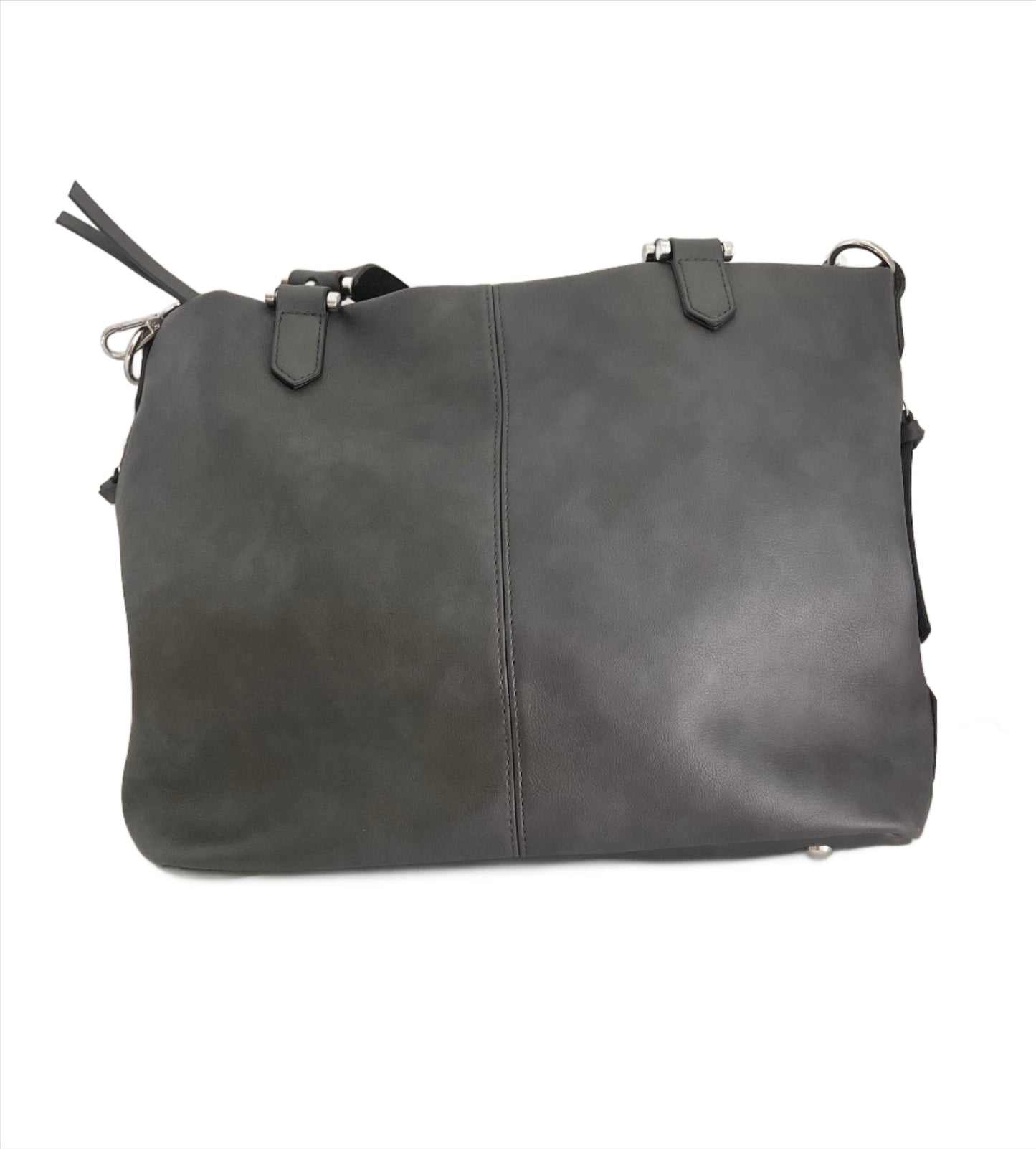 INC International Concepts Elliah Wrap Medium Tote Charcoal