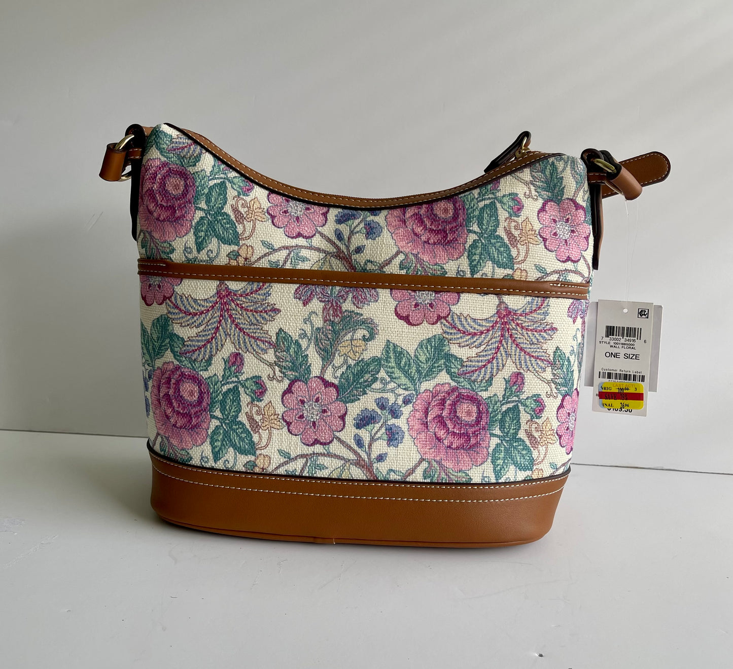 Giani Bernini Hobo Wall Floral Shoulder Bag