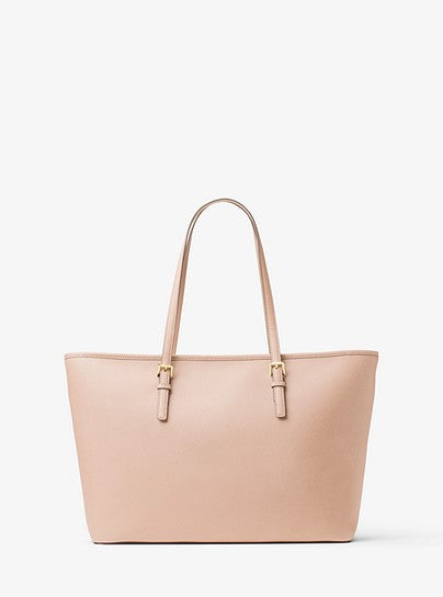Michael Kors Jet Set Leather Tote Pink