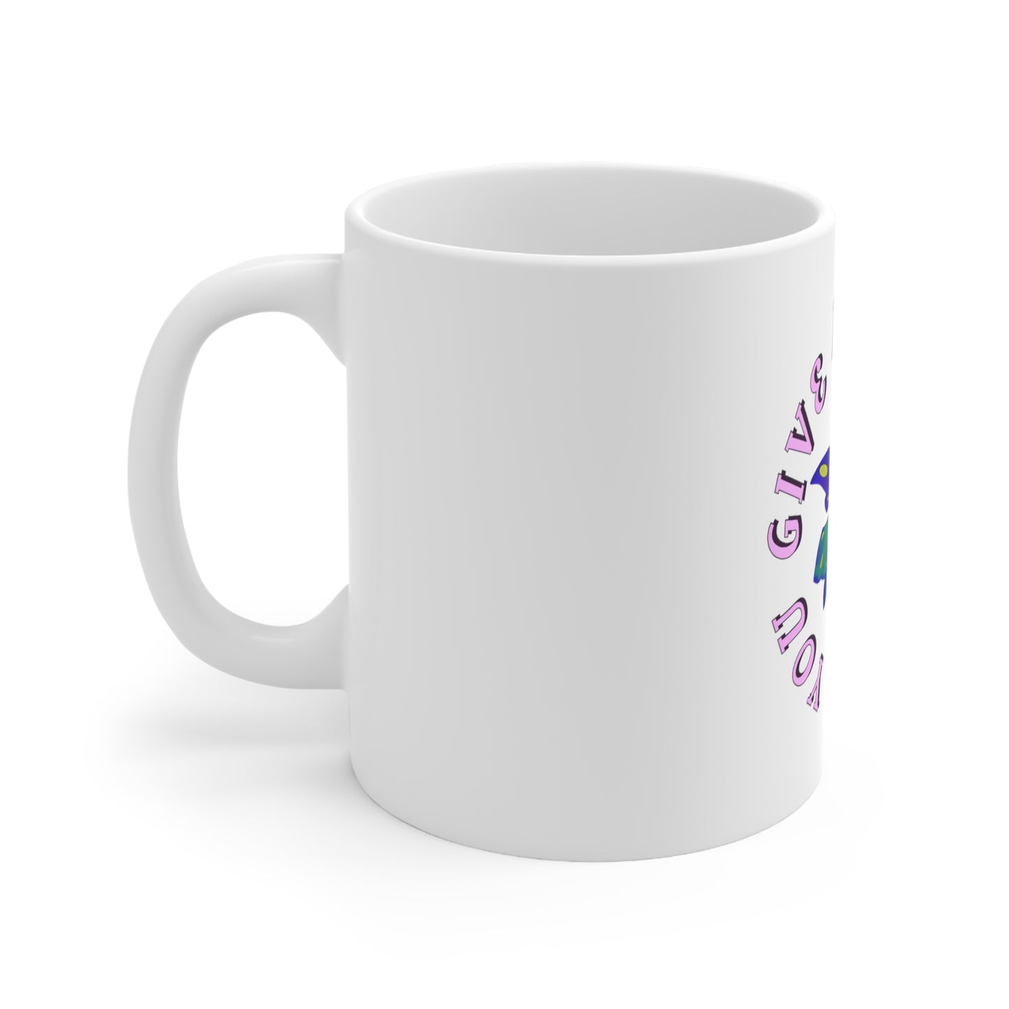 Ceramic Butterfly Mug 11oz