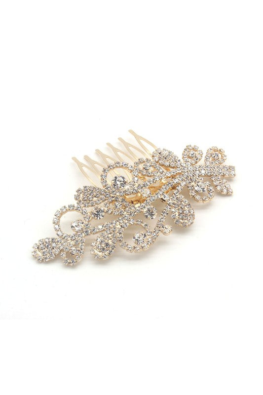 Flower Leaf Bridal Theme Hair Comb Pins Series