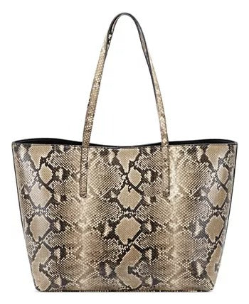 INC International Concepts Zoiey Tote Camel Snake (Large Tote Only)