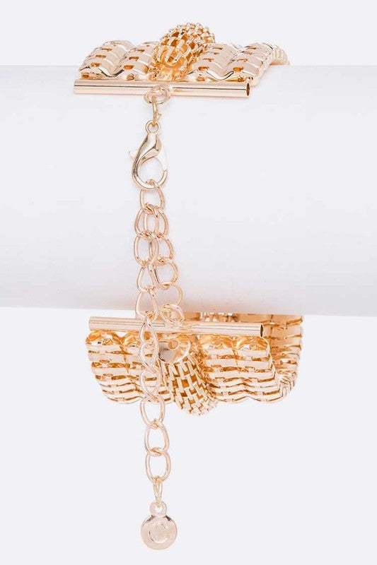 Iconic Coil Chain Fashion Bracelet