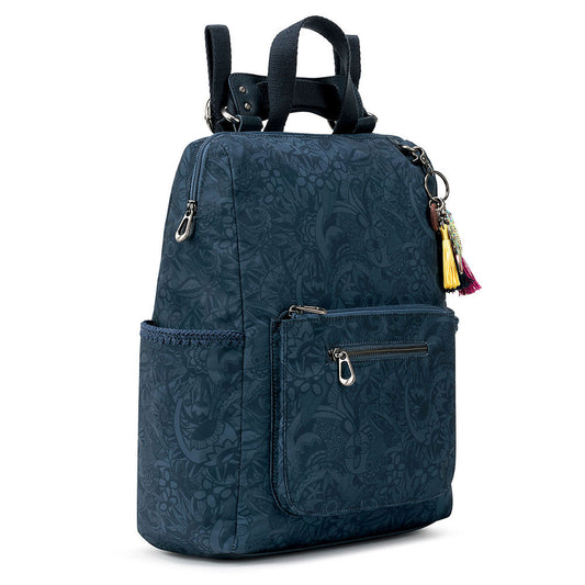 Sakroots Loyola Backpack Shoulder Bag Blue
