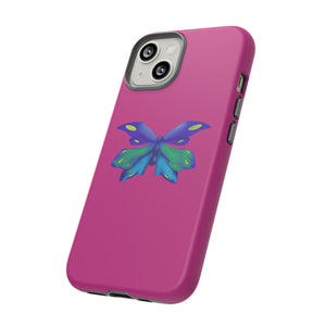 Butterfly Cell Phone Case Pink
