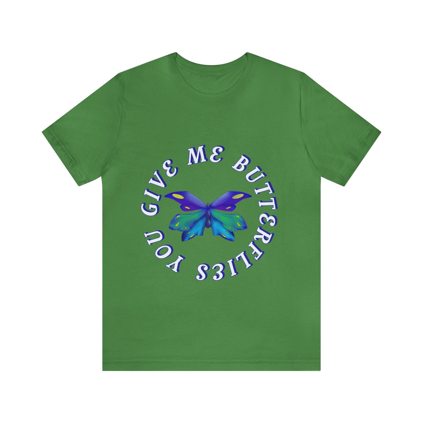 Unisex Butterfly Jersey Short Sleeve Tee