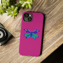 Butterfly Cell Phone Case Pink