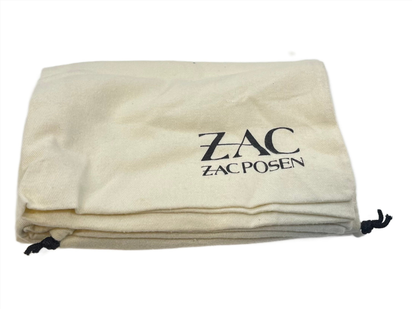 Zac Posen Earthette Leather Jumbo Soft Chain Shoulder Bag Black