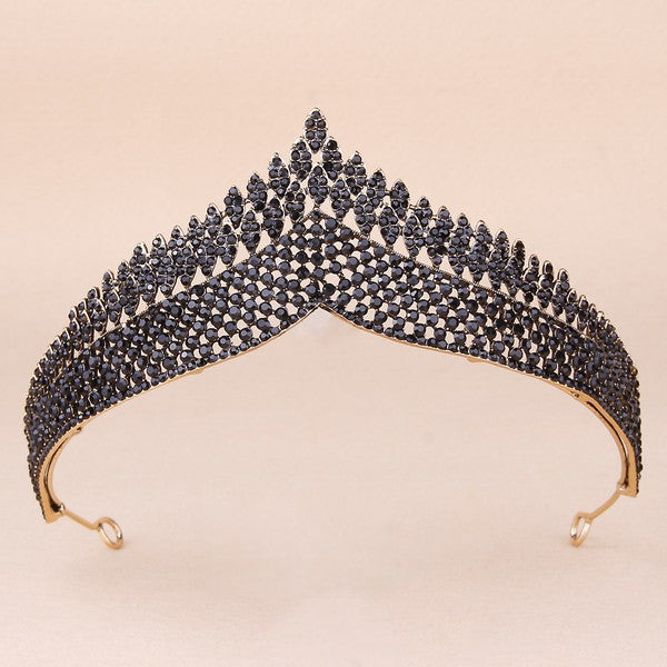 Crown Rhinestone Bride Headband L2886