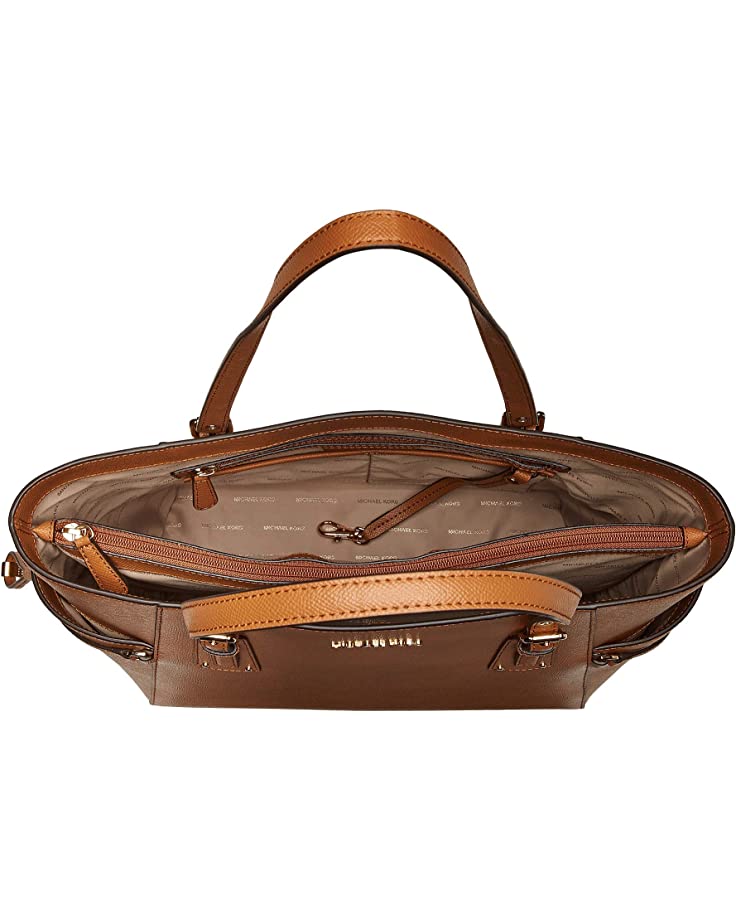 Michael Kors Voyager East West Crossgrain Leather Tote Bag