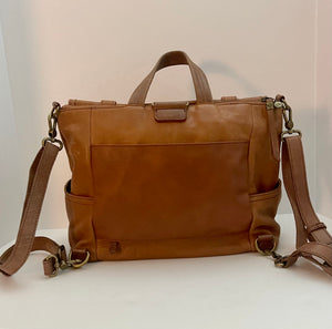 The Sak Womens Sequoia Leather Tote brown