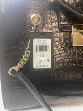 DKNY Lilian Croc Embossed Leather