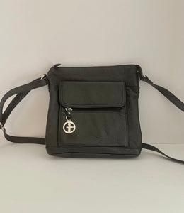 Giani Bernini black crossbody handbag