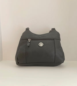 Giani Bernini black front pocket handbag