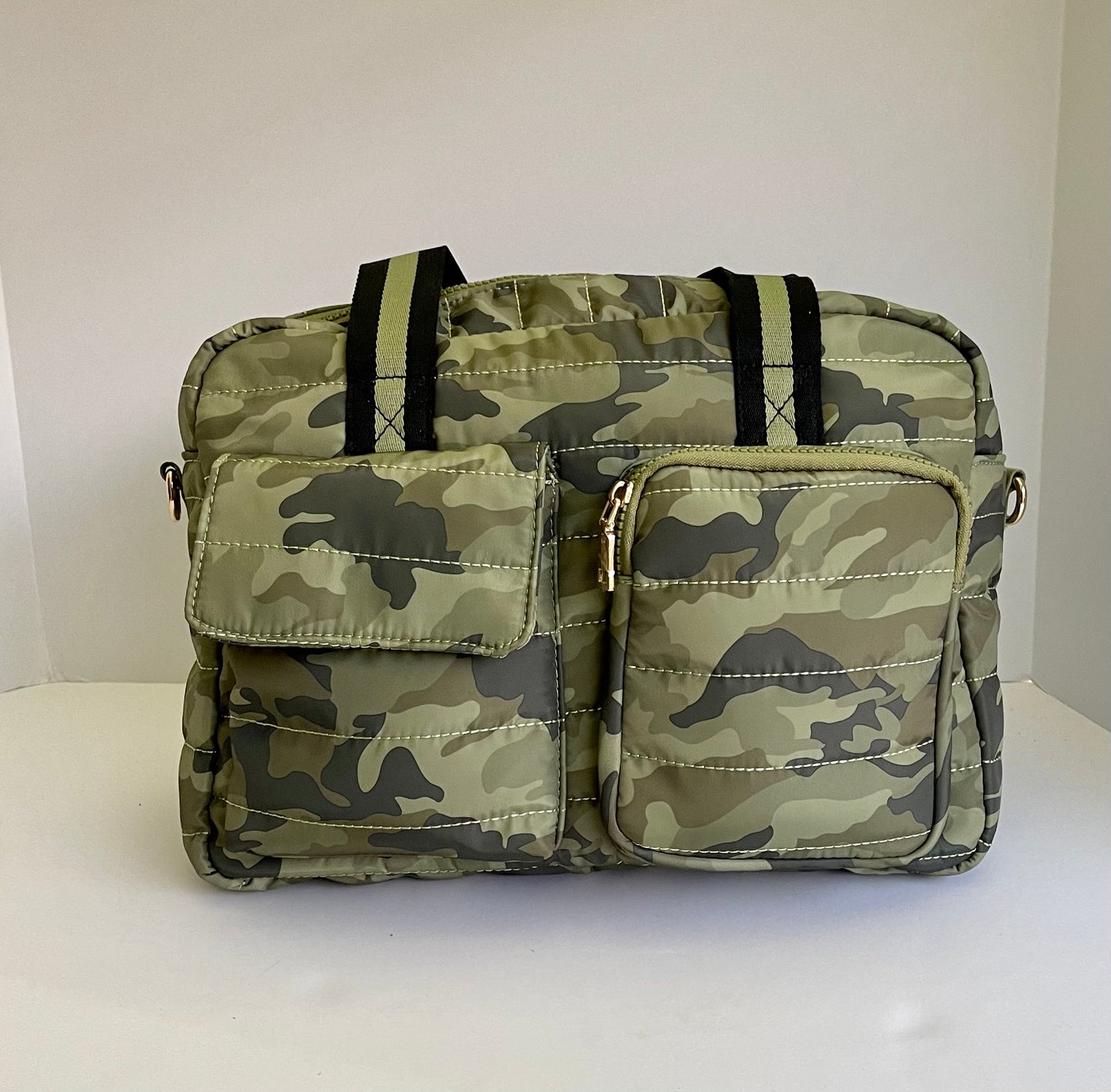 Urban Expressions Pocket tote Green Camo