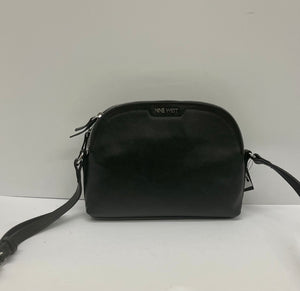 Nine West small black strap crossbody handbag