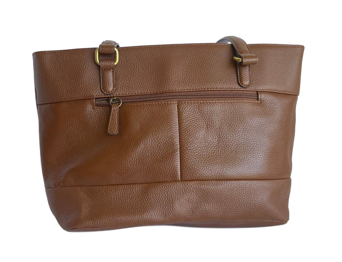Giani Bernini Leather Tote brown Bag