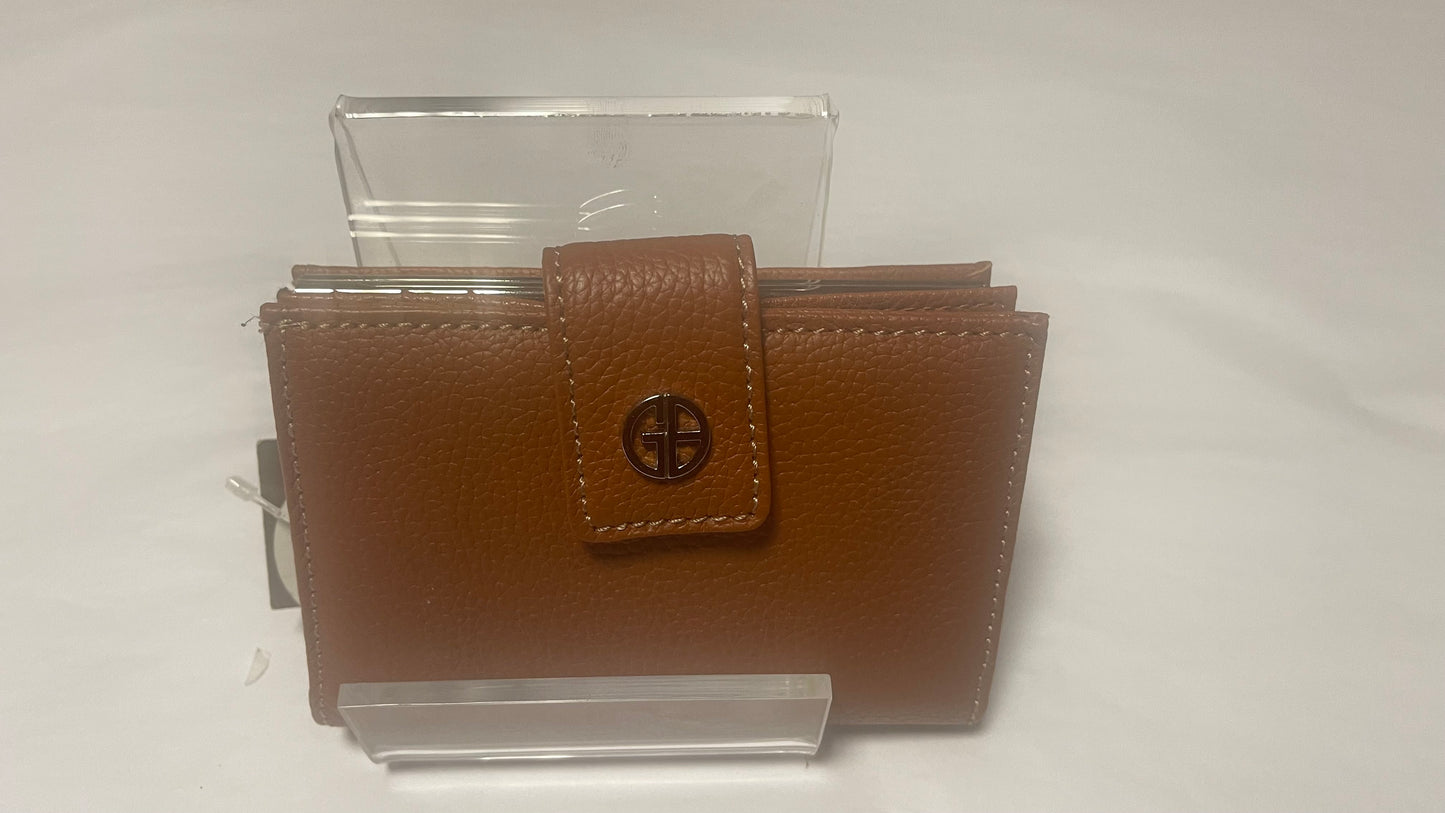 Giani Bernini Framed Indexer Leather Wallet